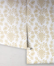 Load image into Gallery viewer, Desert Eve Wallpaper • Floral Wallpaper • Honeysuckle • Roll