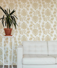 Load image into Gallery viewer, Desert Eve Wallpaper • Floral Wallpaper • Honeysuckle • Insitu