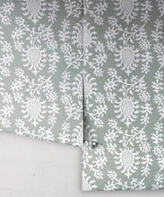 Load image into Gallery viewer, Desert Eve Wallpaper • Floral Wallpaper • Olive Grove • Roll