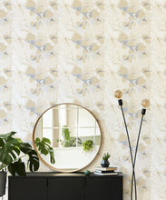 Load image into Gallery viewer, Desert Rose Wallpaper • Floral Wallpaper • Honeysuckle • Insitu