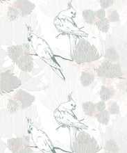 Load image into Gallery viewer, Desert Rose Wallpaper • Floral Wallpaper • Olive Grove • Swatch