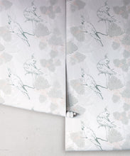 Load image into Gallery viewer, Desert Rose Wallpaper • Floral Wallpaper • Olive Grove • Roll