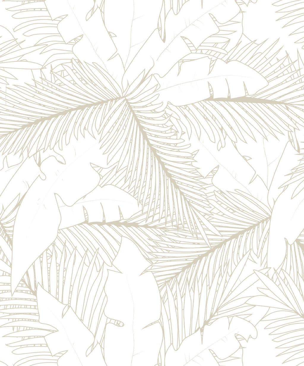 Art Deco Palm Wallpaper