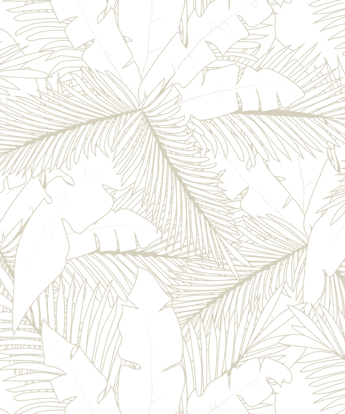 Art Deco Palm Wallpaper