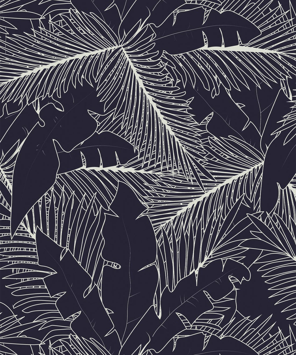 Art Deco Palm Wallpaper