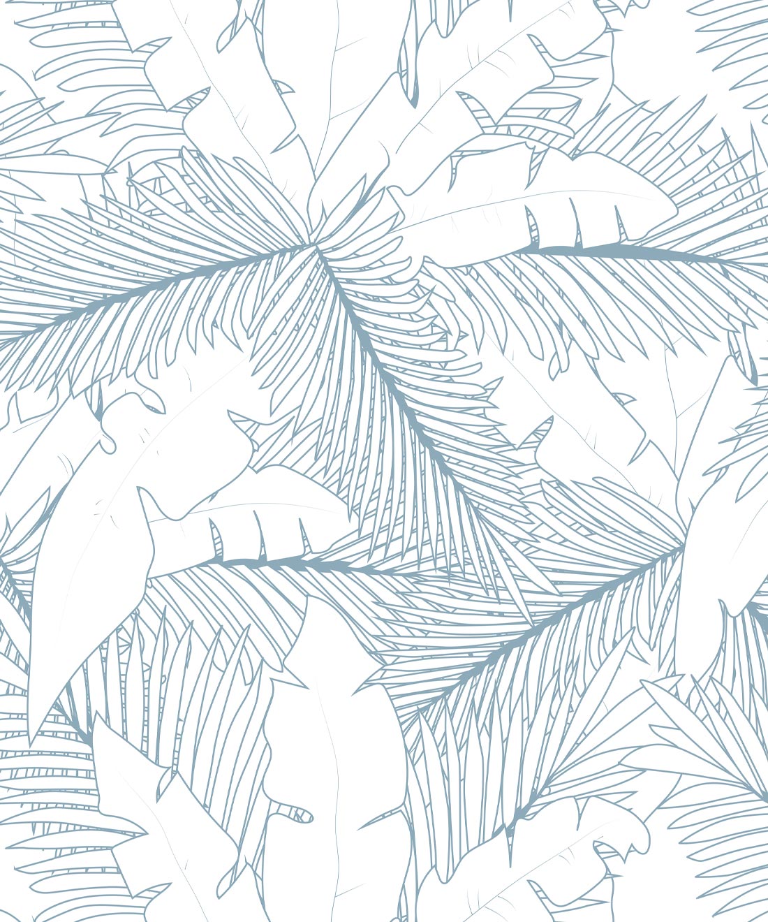 Art Deco Palm Wallpaper