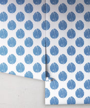 Load image into Gallery viewer, Fans Wallpaper • Classic Blue • Rolls