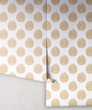 Load image into Gallery viewer, Fans Wallpaper • Honey Peach • Rolls