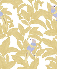 Load image into Gallery viewer, Pheasant Wallpaper • Antique Moss • Swatch