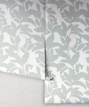 Load image into Gallery viewer, Pheasant Wallpaper • Seafoam • Rolls
