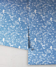 Load image into Gallery viewer, Vintage Floral Wallpaper • Classic Blue • Rolls