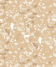 Load image into Gallery viewer, Vintage Floral Wallpaper • Honey Peach • Swatch