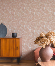 Load image into Gallery viewer, Vintage Floral Wallpaper • Spanish Villa • Insitu