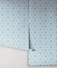 Load image into Gallery viewer, Marrakesh Wallpaper • Bosco Blue • Rolls