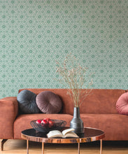 Load image into Gallery viewer, Marrakesh Wallpaper • Dynasty • Insitu