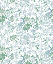 Load image into Gallery viewer, Peonies &amp; Peacocks Wallpaper • Dynasty • Swatch