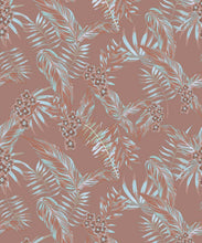 Load image into Gallery viewer, Cooktown Orchids Wallpaper • Rose • Swatch