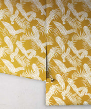 Load image into Gallery viewer, Cooktown Orchids Wallpaper • Tinsel • Rolls