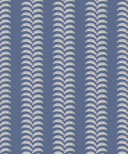 Load image into Gallery viewer, Travelling Vine Wallpaper • Classic Blue • Swatch