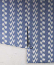 Load image into Gallery viewer, Travelling Vine Wallpaper • Classic Blue • Rolls