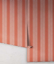 Load image into Gallery viewer, Travelling Vine Wallpaper • Ginger Spice • Rolls