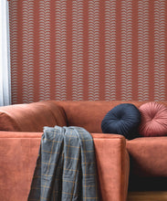 Load image into Gallery viewer, Travelling Vine Wallpaper • Ginger Spice • Insitu