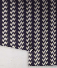 Load image into Gallery viewer, Travelling Vine Wallpaper • Indigo • Rolls