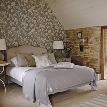 Load image into Gallery viewer, Magnolia &amp; Pomegranate Wallpaper by Sanderson lifestyle room scene