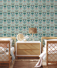 Load image into Gallery viewer, From Up Here Wallpaper • Blue • Insitu