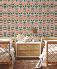 Load image into Gallery viewer, From Up Here Wallpaper • Pink • Insitu
