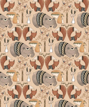 Load image into Gallery viewer, In The Forest Wallpaper • Sepia • Swatch