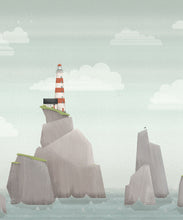 Load image into Gallery viewer, Lighthouse Mural • Original • Swatch