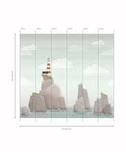 Load image into Gallery viewer, Lighthouse Mural • Original • Panels