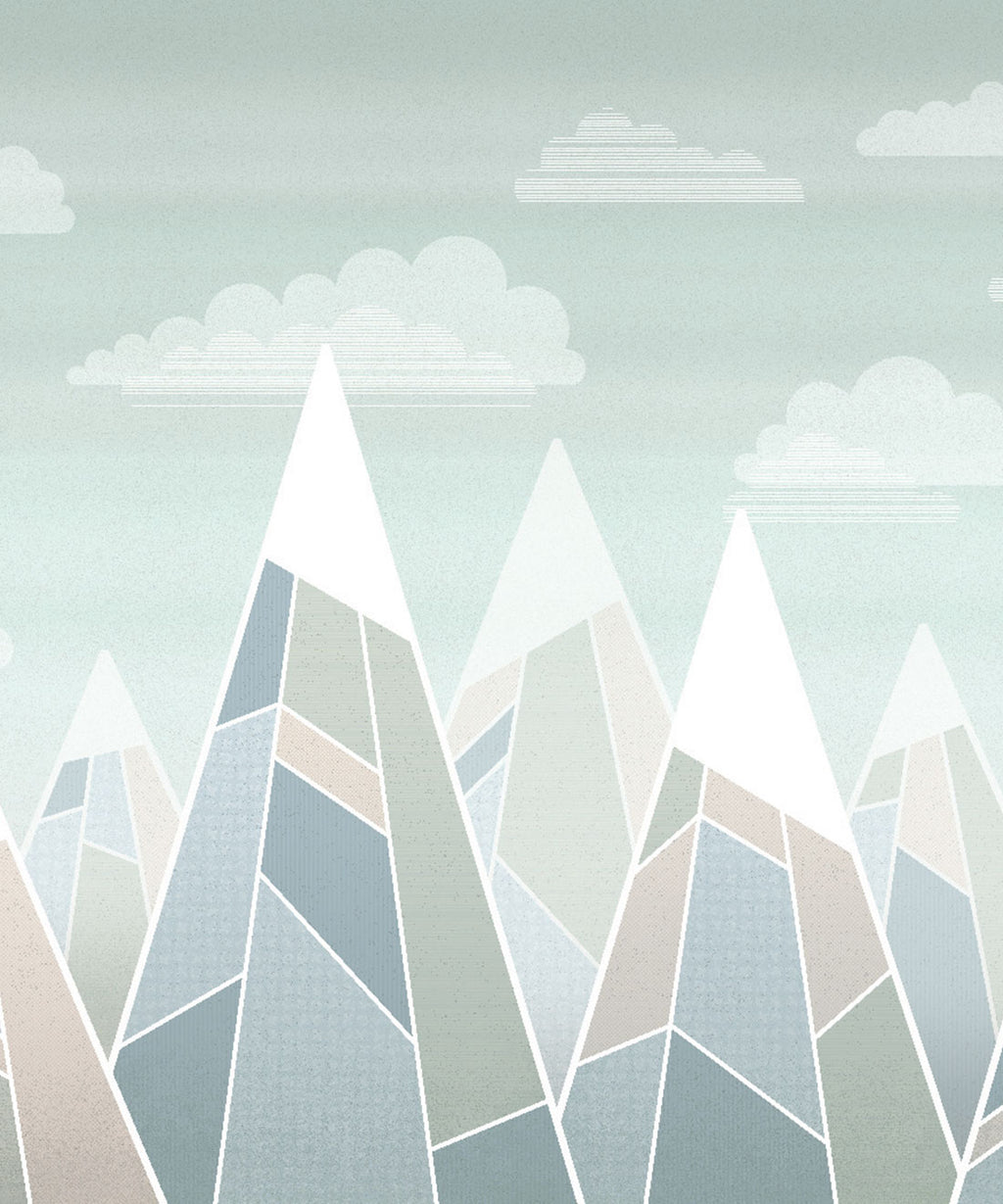 Mountains Mural • Cool • Swatch