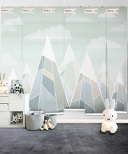 Load image into Gallery viewer, Mountains Mural • Cool • Rolls