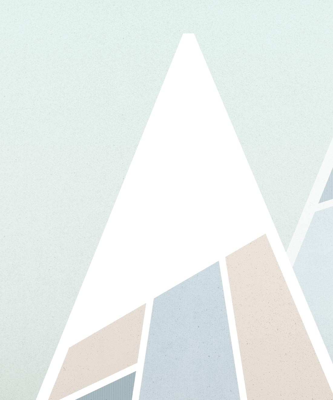 Mountains Mural • Cool • Scale