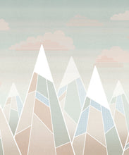 Load image into Gallery viewer, Mountains Mural • Warm • Swatch