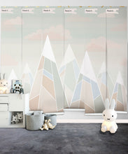 Load image into Gallery viewer, Mountains Mural • Warm • Rolls