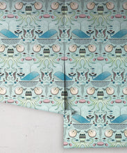 Load image into Gallery viewer, Under The Sea Wallpaper • Blue • Rolls