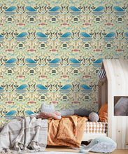 Load image into Gallery viewer, Under The Sea Wallpaper • Yellow • Insitu
