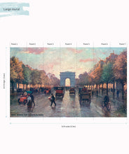 Load image into Gallery viewer, Champs Elysees Wall Mural - Large