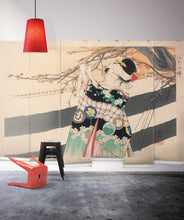 Load image into Gallery viewer, Geishas garden is a Japanese wall mural