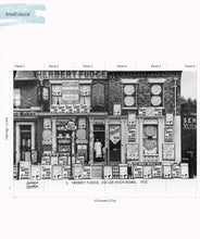 Load image into Gallery viewer, Herberts Off License is a black and white wall mural