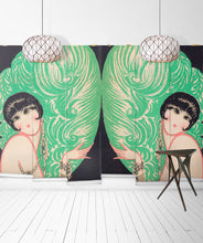 Load image into Gallery viewer, Mirrored Burlesque Mural • Default • Swatch