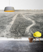 Load image into Gallery viewer, Old Manhattan is a illustrated new york Mural