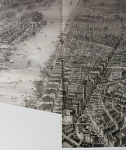 Load image into Gallery viewer, Old Manhattan is a illustrated new york Mural