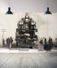 Load image into Gallery viewer, Rock Island Line is a train wall Mural