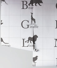 Load image into Gallery viewer, Animal Alphabet Wall Mural