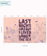 Load image into Gallery viewer, Under The Sea Wall Mural - Large