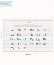 Load image into Gallery viewer, Vintage Alphabet Wall Mural - Small